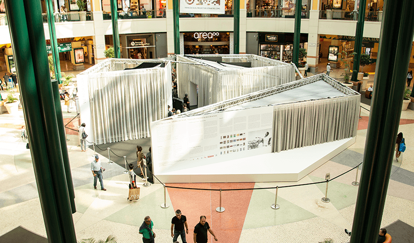 Exposição Vieira da Silva no Centro Comercial Colombo