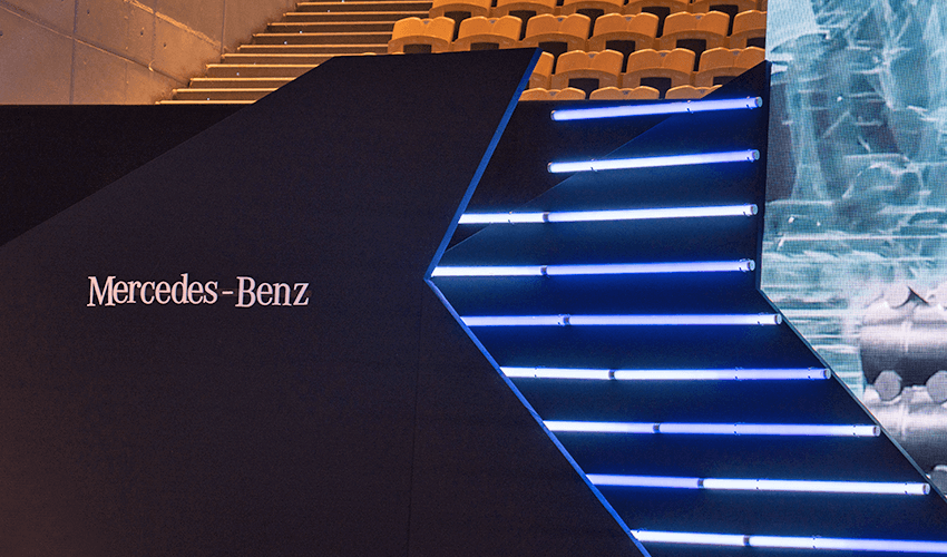 Stand Mercedes-Benz Portugal no Moche XL eSports 2019