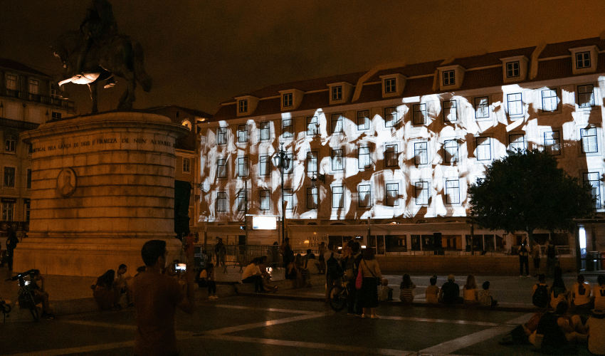 VideoMapping Praça da Figueira