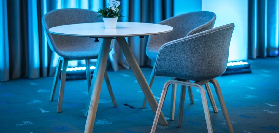 Mesa CPH20 Redonda Branca Ø90