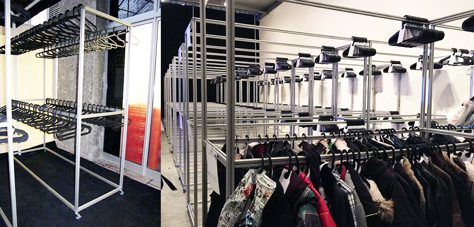 Charriot de alumínio